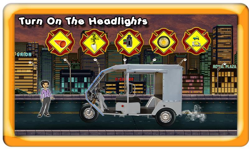 Tuk Tuk Auto Rickshaw Toy