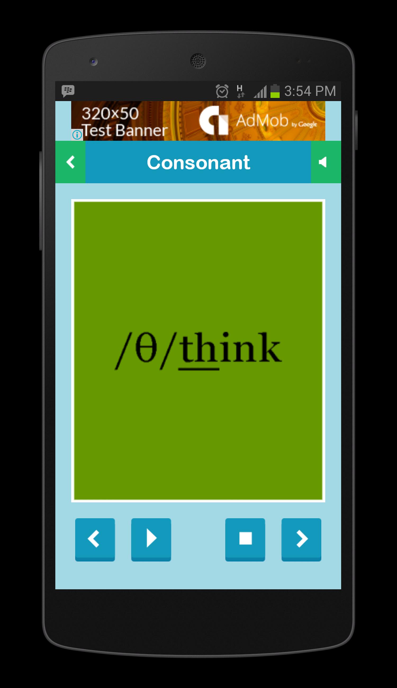 Vowels and Consonants