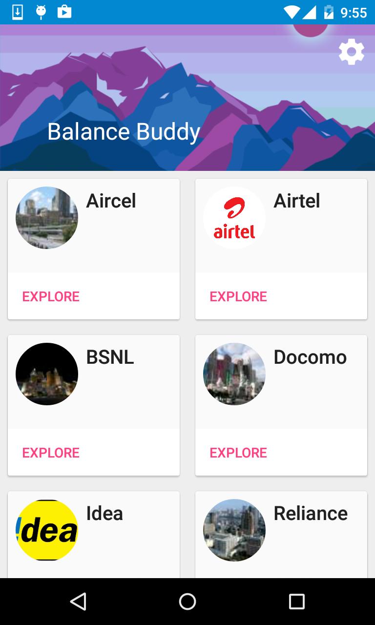 Balance, Data, SMS, Code check