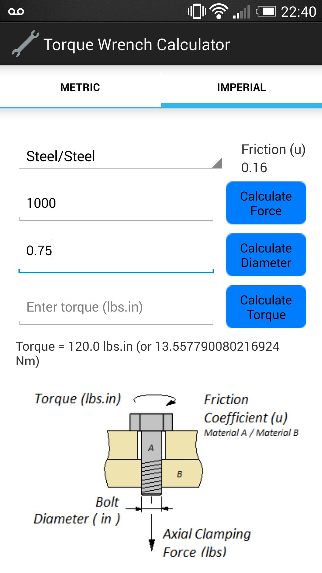 Torque Wrench Calculator