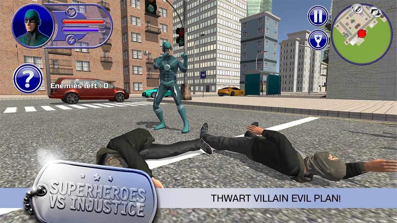 Superheroes vs Injustice