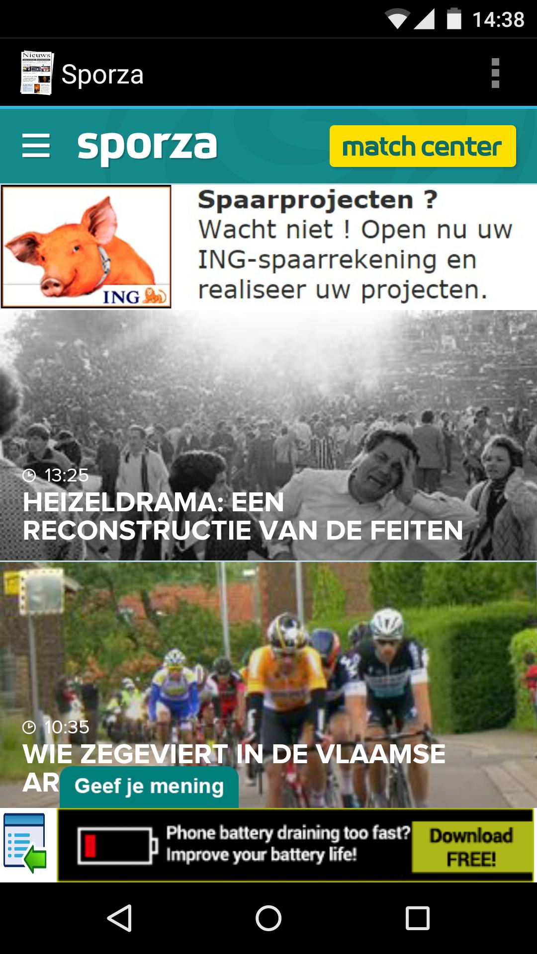 Vlaams nieuws en weer