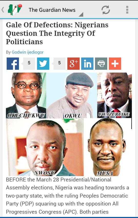 Nigeria Political News