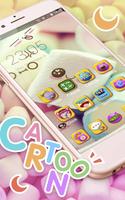 Cute Marshmallow cartoon Theme