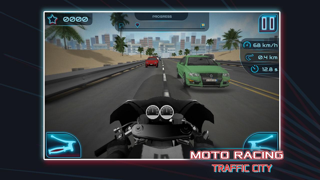 Moto Racing: Traffic City
