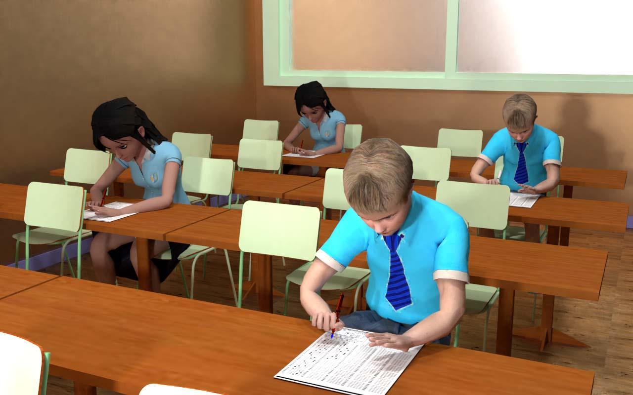 Mexican New School Girl