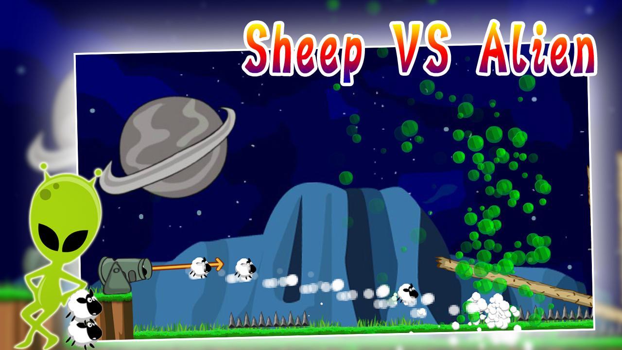 Sheep VS alien