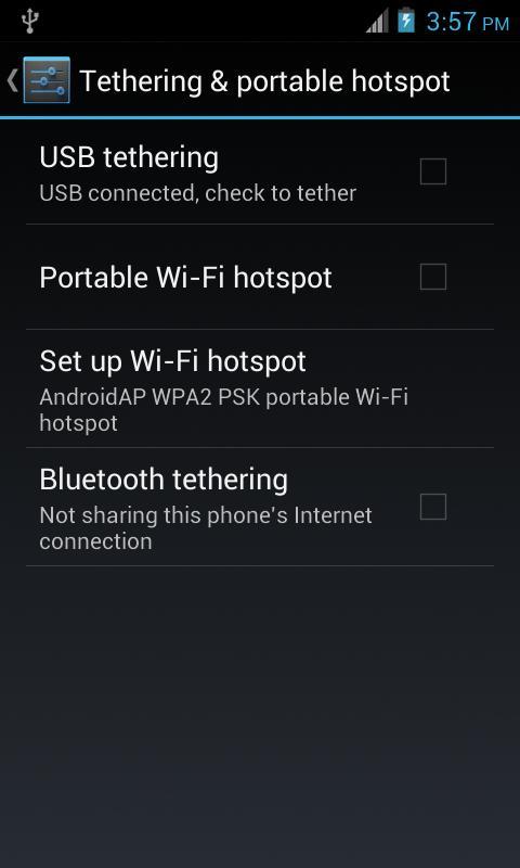 USB Tether Popup Free