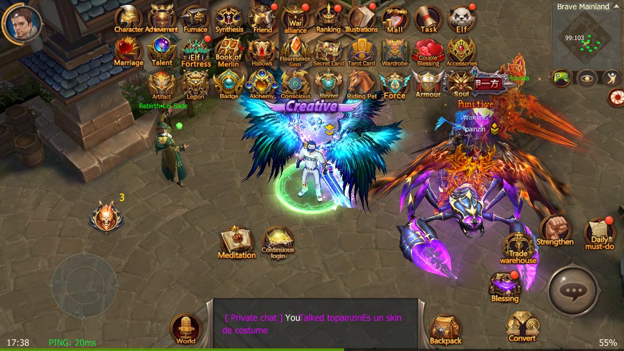 Mu Mobile Europe Origin v7.0 - New MMORPG