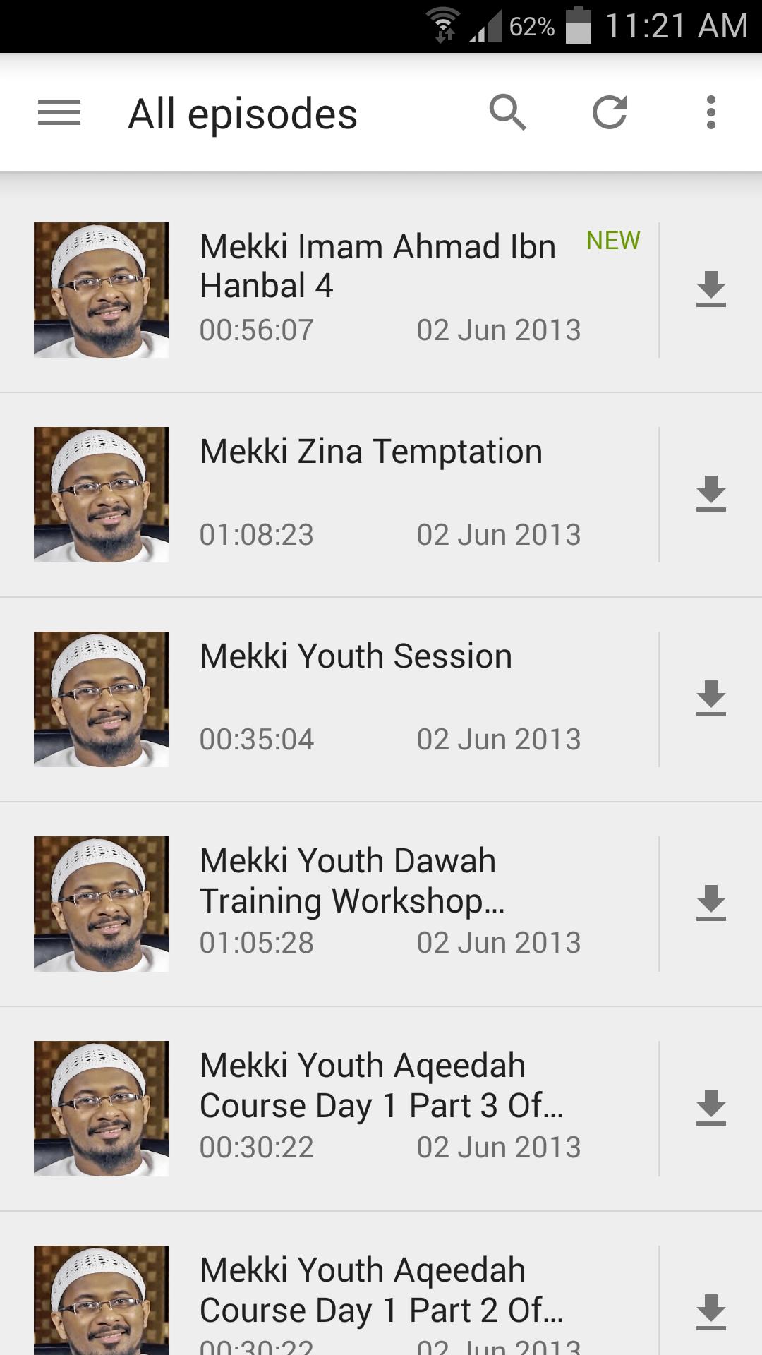 Kamal El-Mekki - Lectures