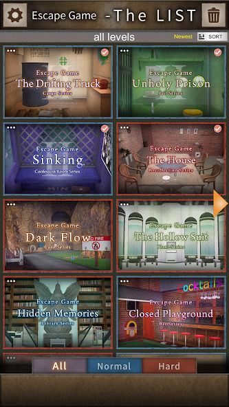 Escape Game - The LIST