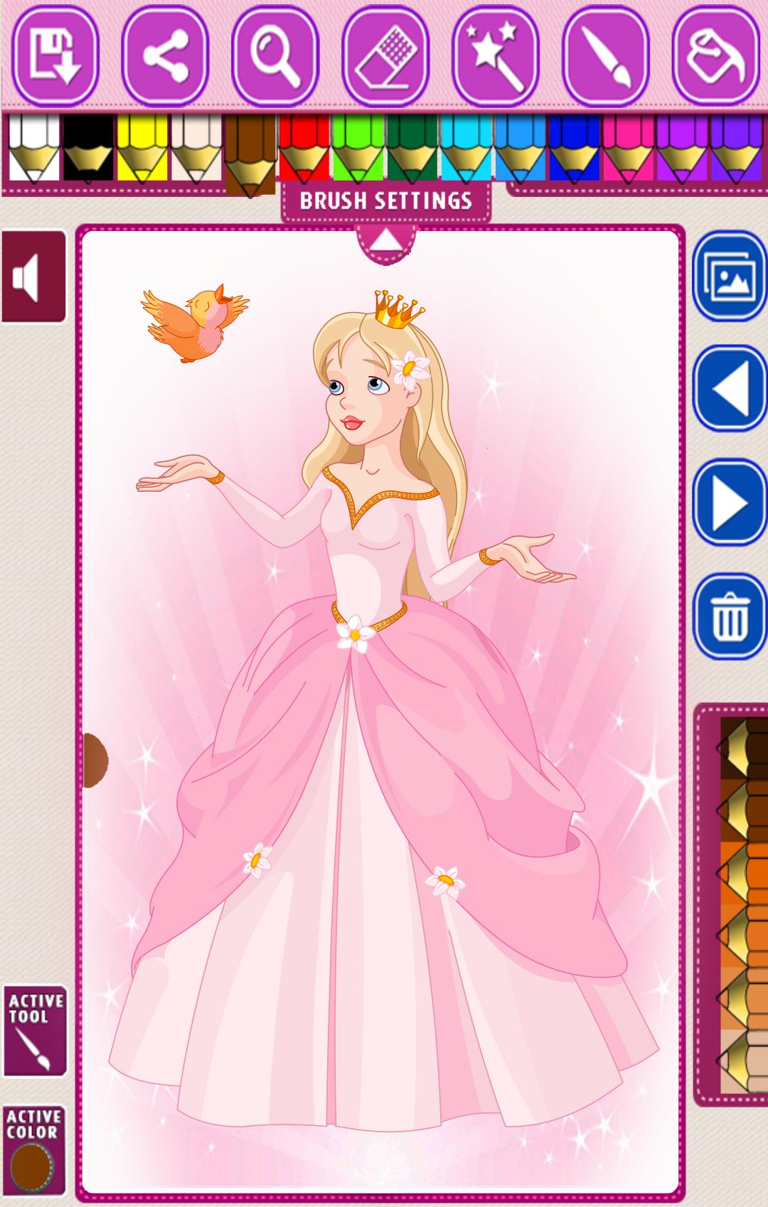 Fairy Princess Coloring