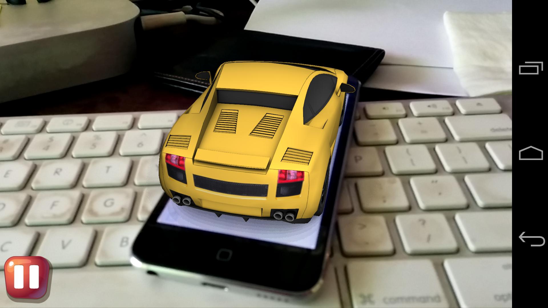 Toon Cars Augmented reality