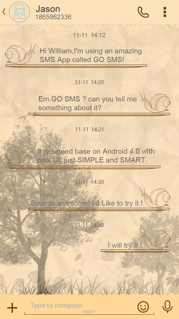 GO SMS PRO STICKY NOTES THEME