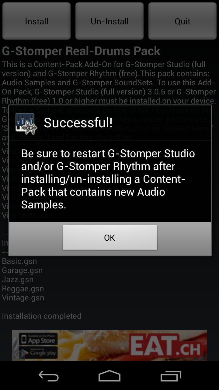 G-Stomper Real-Drums Pack