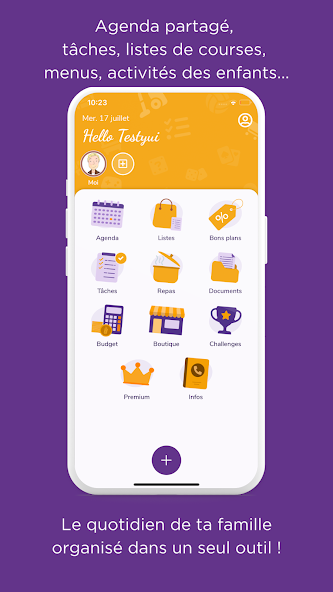Myfamiliz, family calendar