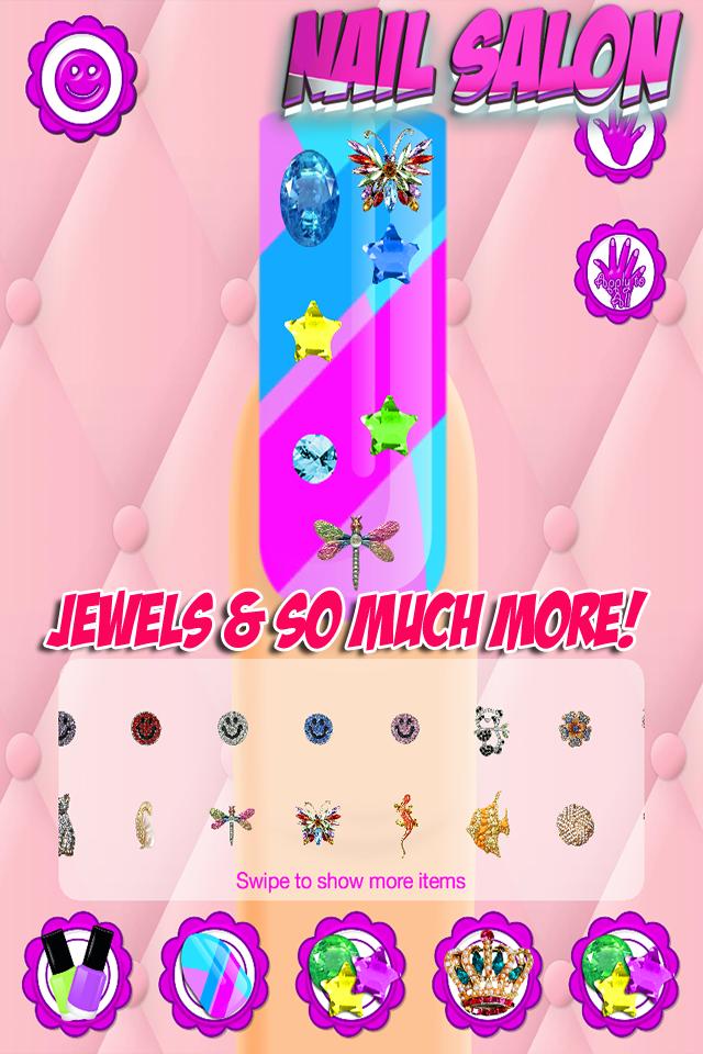 Sparkle Nail Salon Shop FREE