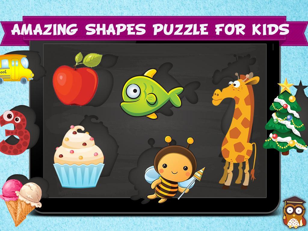 Amazing Shapes Puzzle For Kids