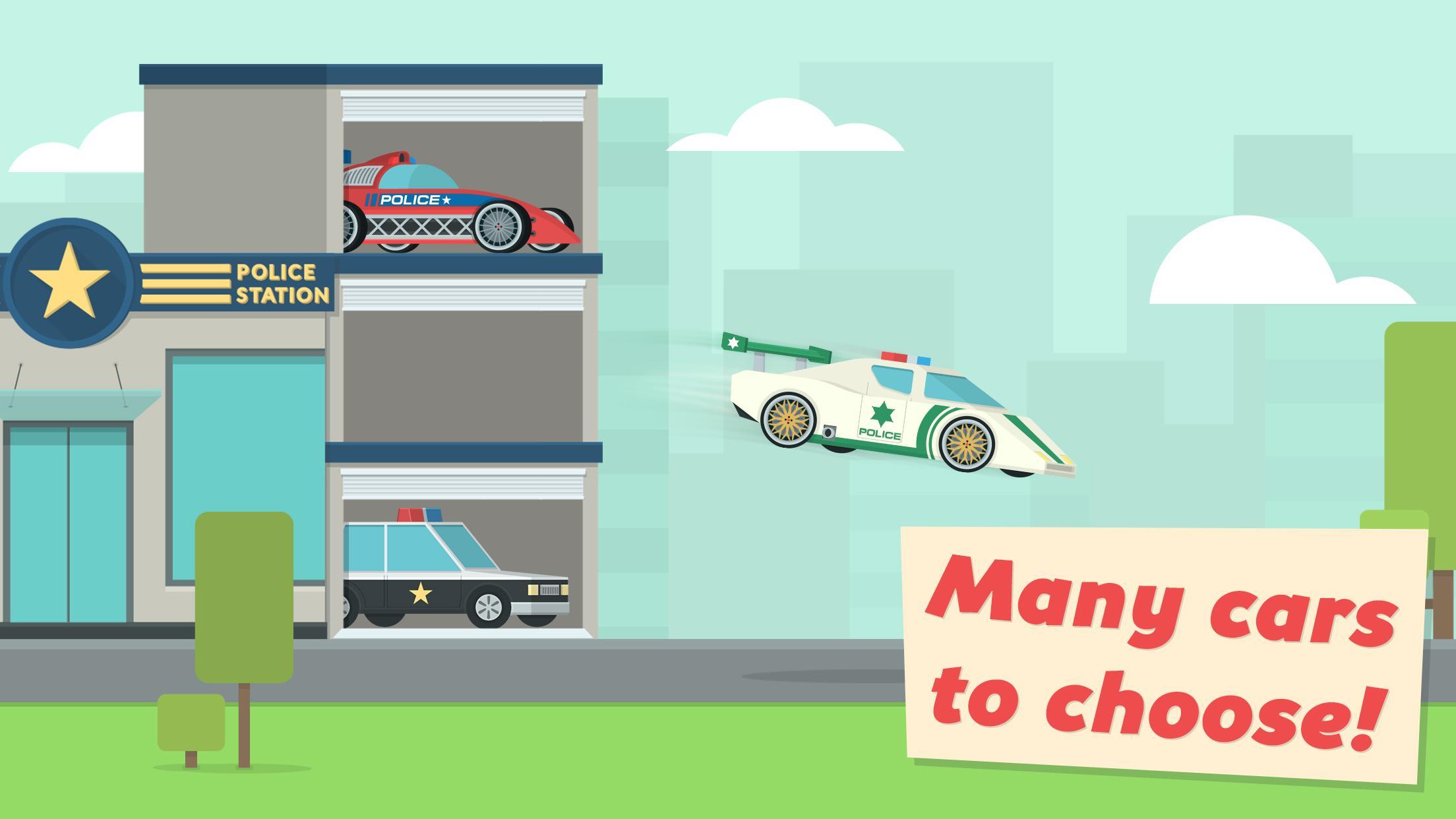 Police Cars Free Game for Kids