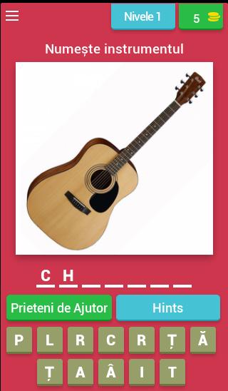 Ghiceste instrumentul muzical