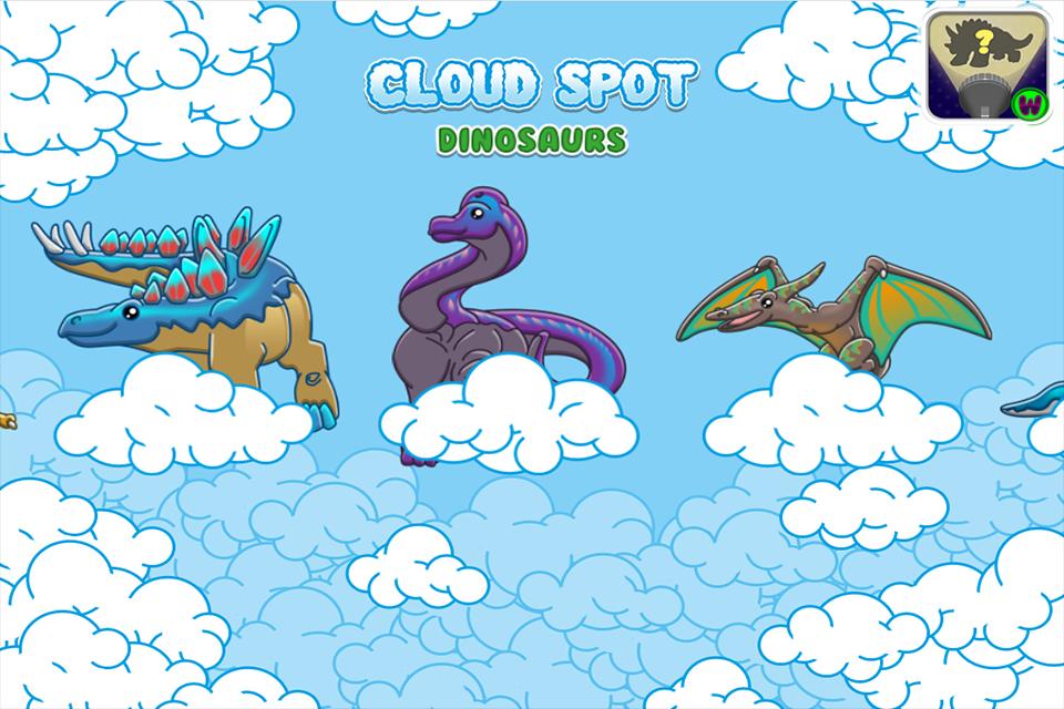 Cloud Dinosaur Puzzle for Kids