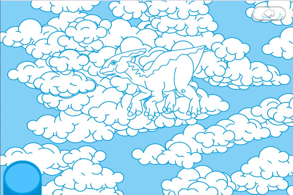 Cloud Dinosaur Puzzle for Kids