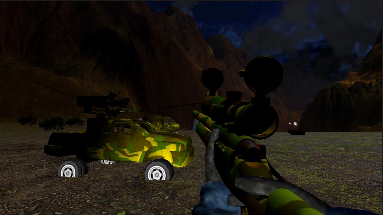 Sniper Shooting Jungle Strike