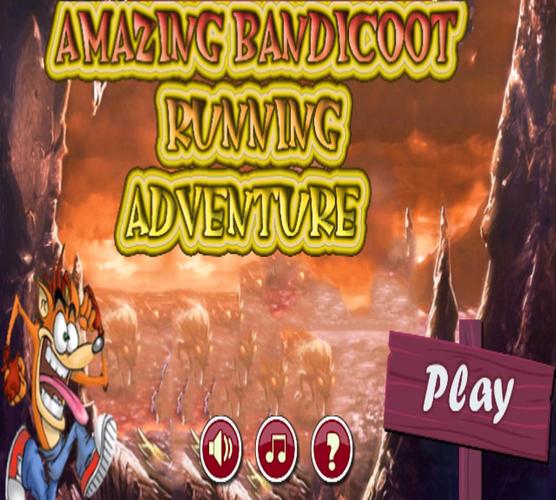 Amazing Bandicoot Running