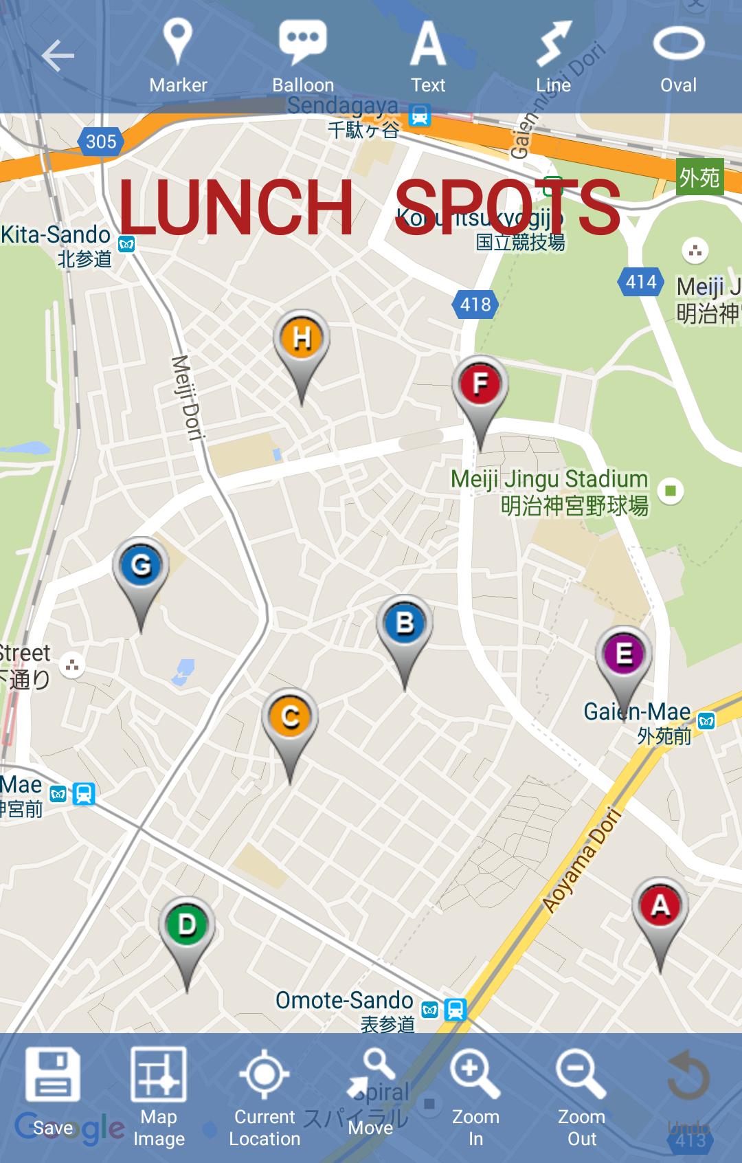 Map Notes - Map Memo