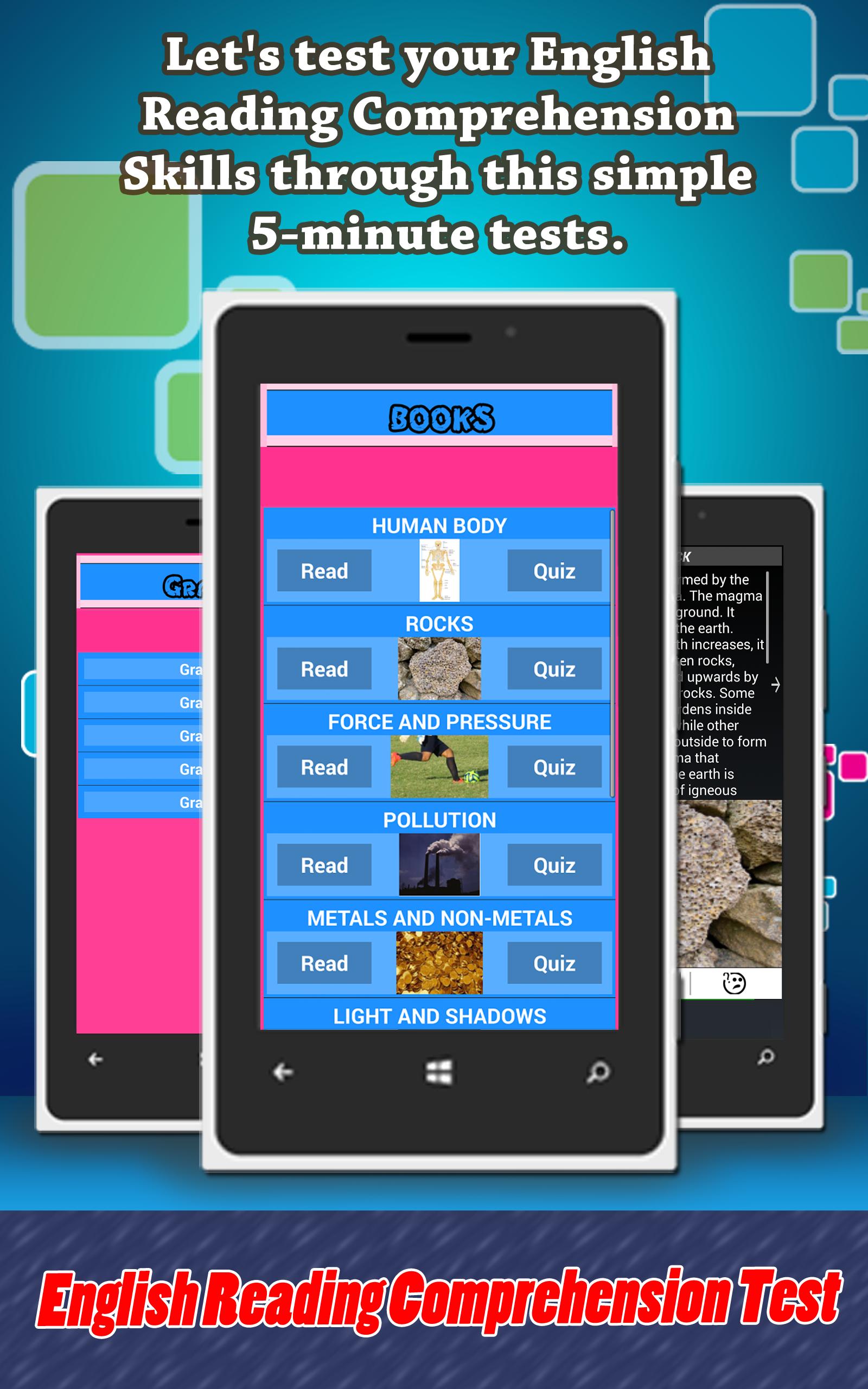 English Reading Comprehension