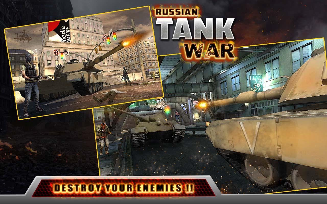 Russian Tanks War