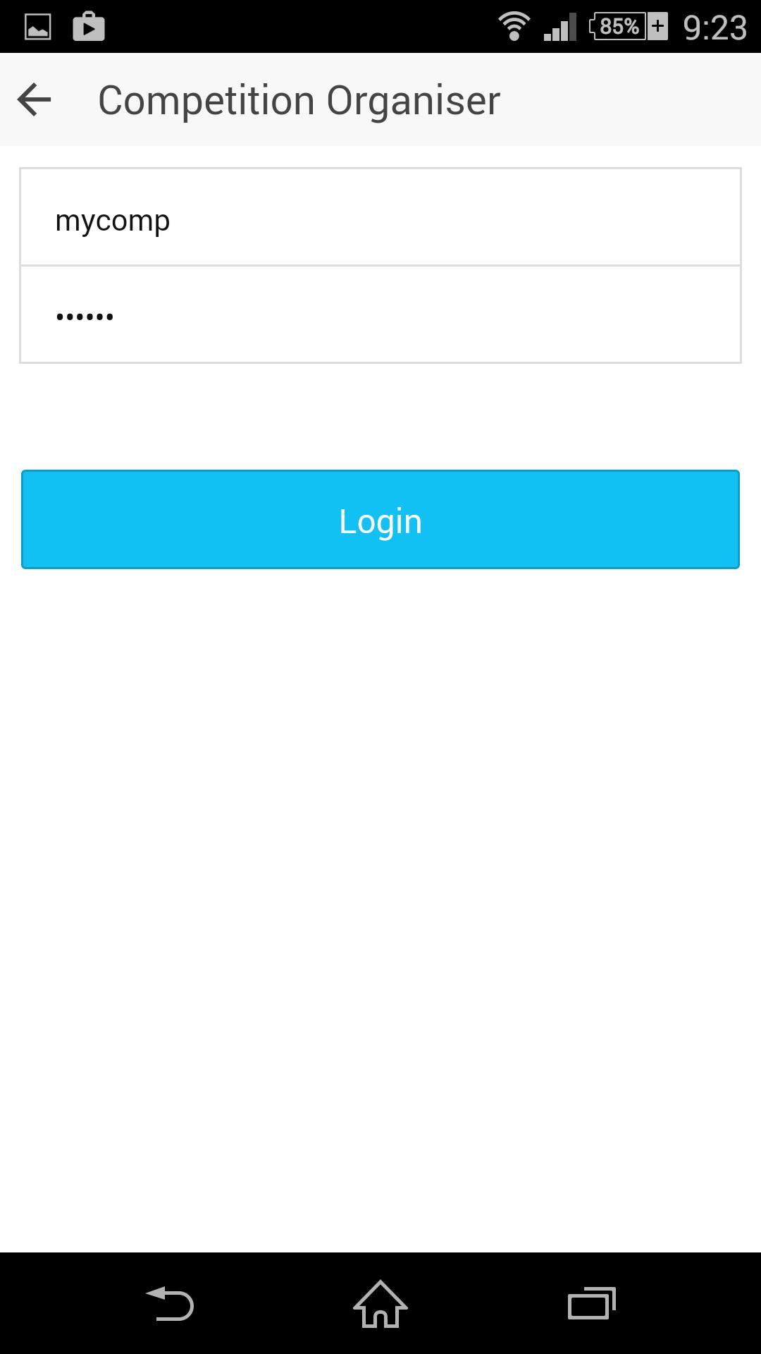 Competition Organizer