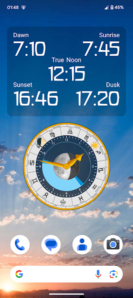 Sunclock