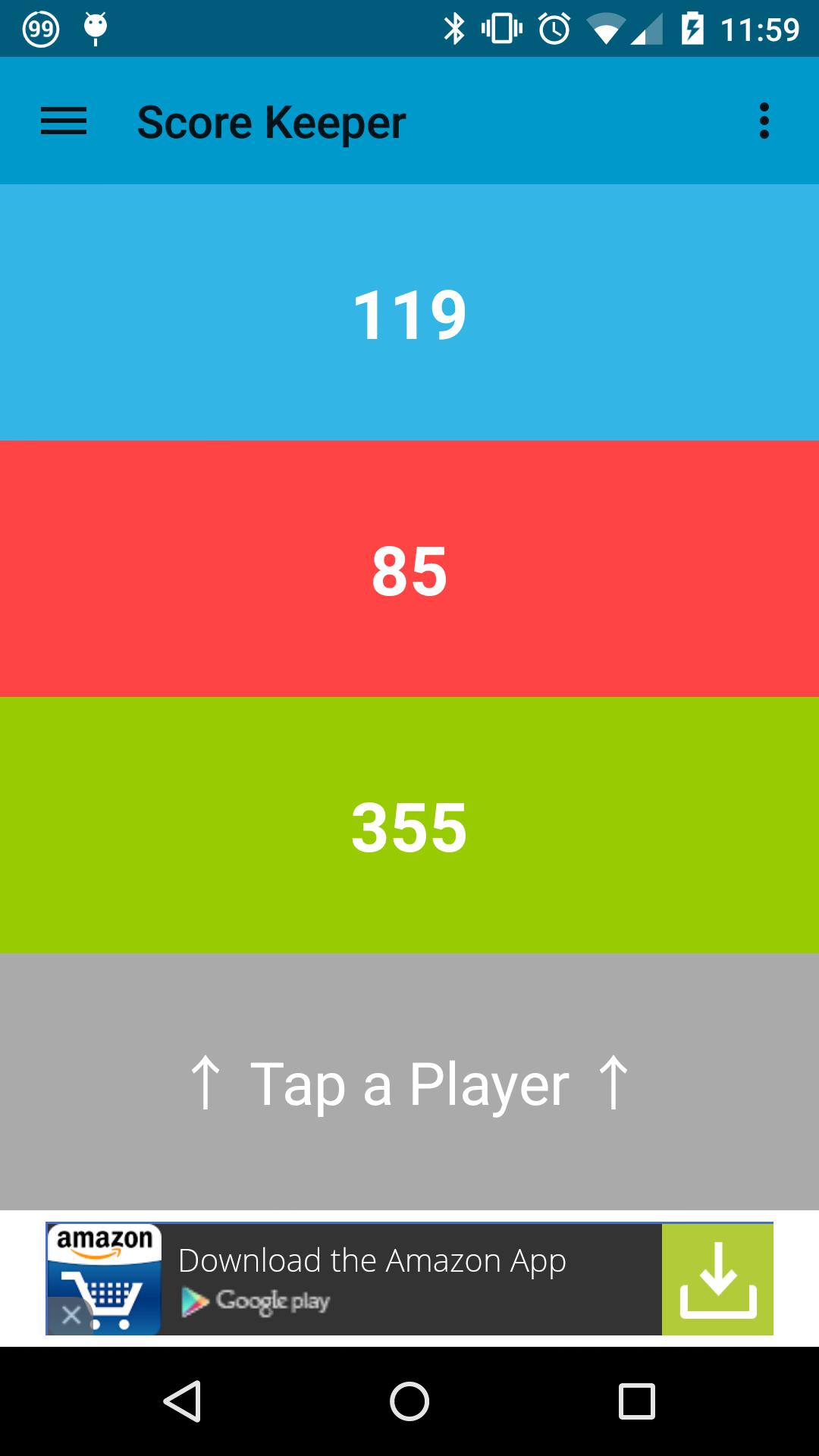 Score Keeper for Android Wear