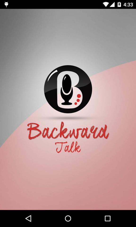 Backward Talk