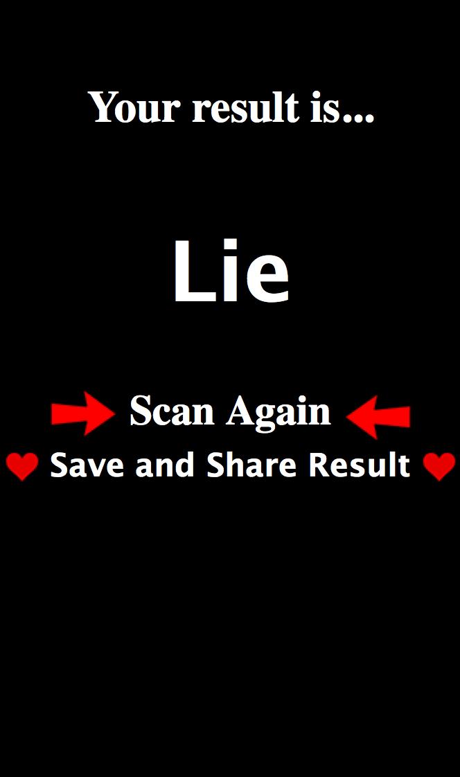 Lie Detector Prank Simulator