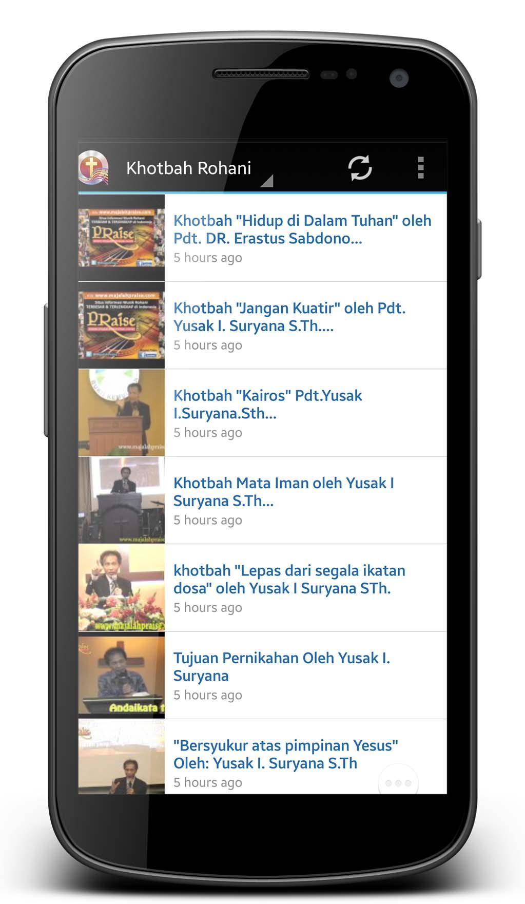 Khotbah & Lagu Rohani