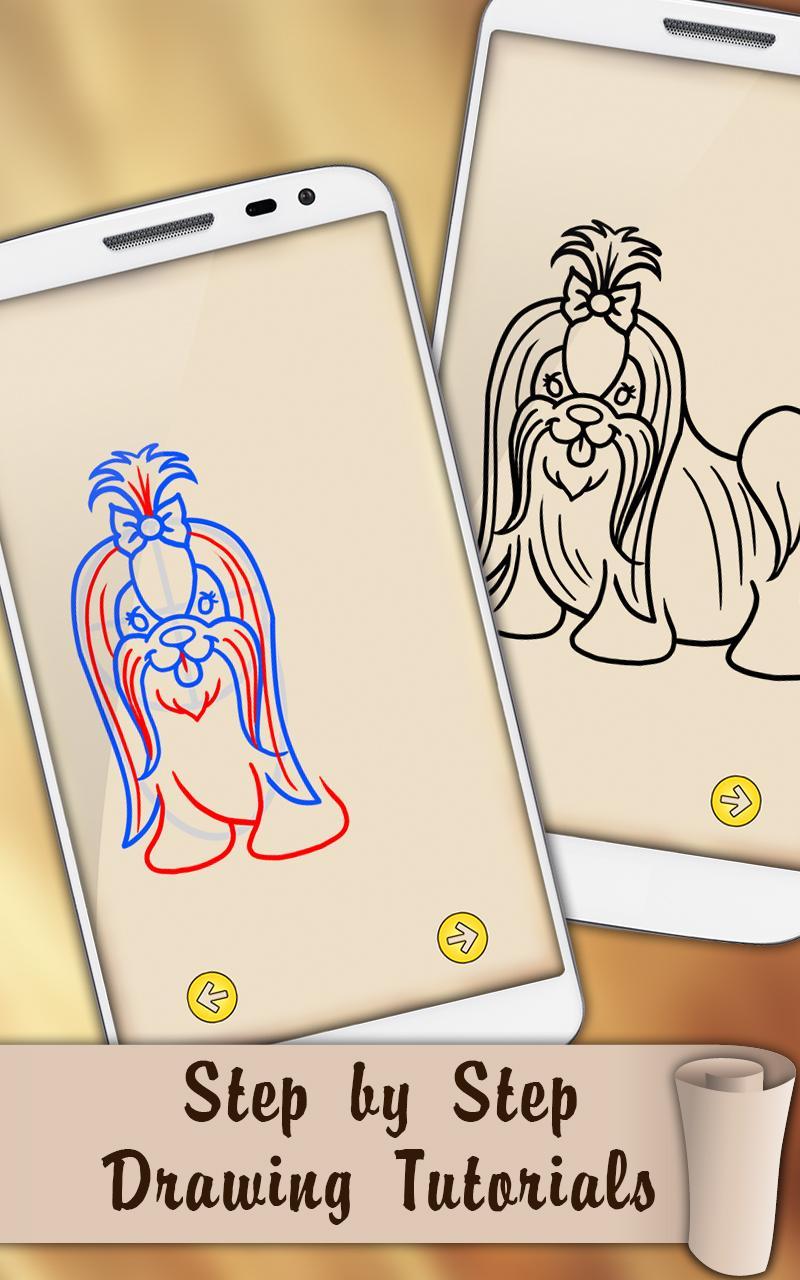 Draw Cute Puppies and Dogs