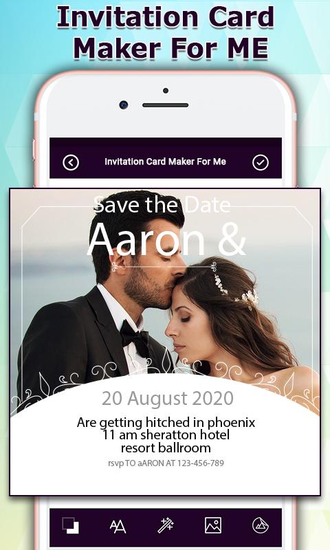Invitation Card Maker For Me