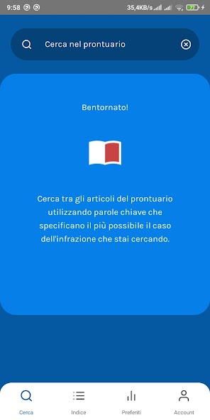 Prontuario Codice della Strada