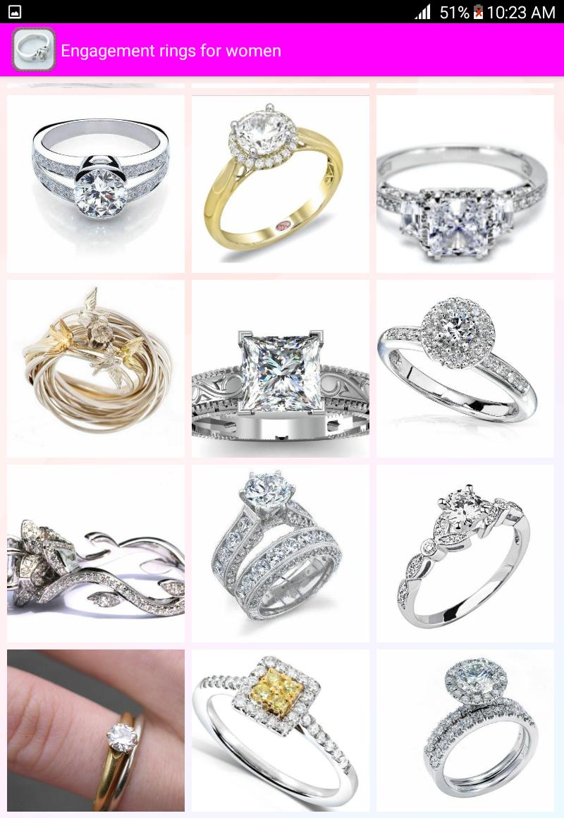 Engagement rings for women