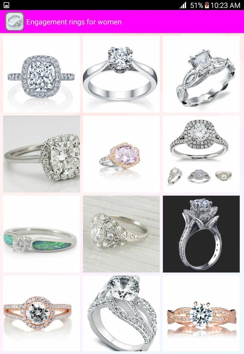 Engagement rings for women