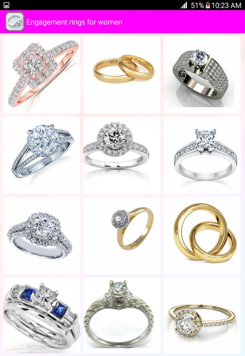 Engagement rings for women