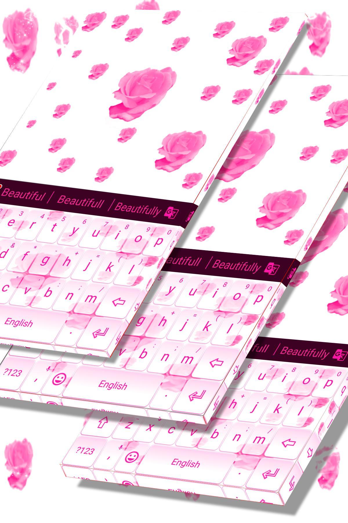 Pink Rose Keyboard