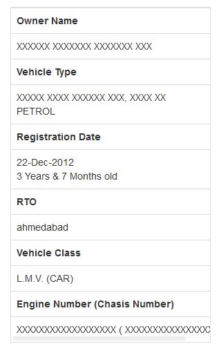 Vahan Info - Search RTO India