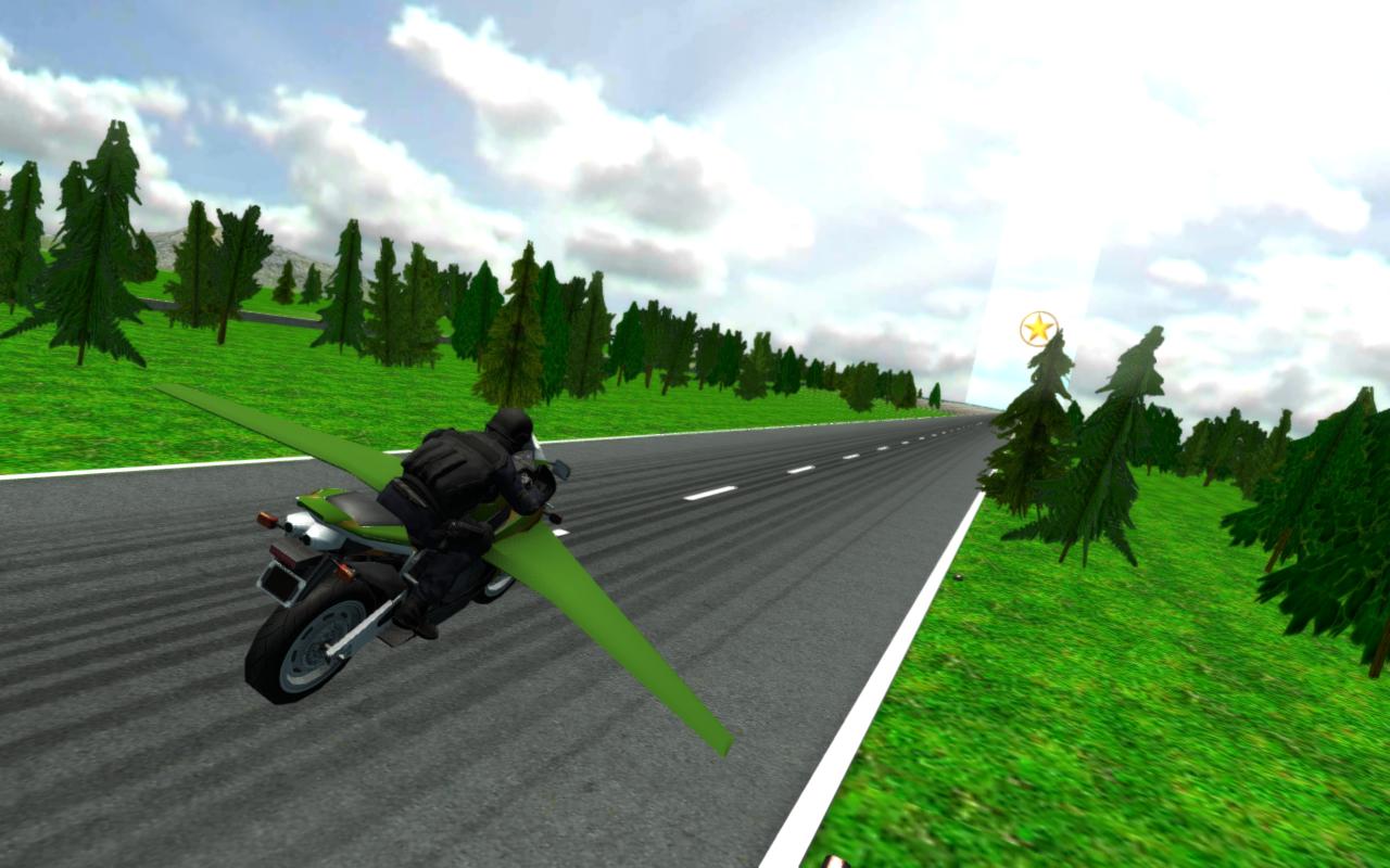 Flying Police Moto Bike SIM
