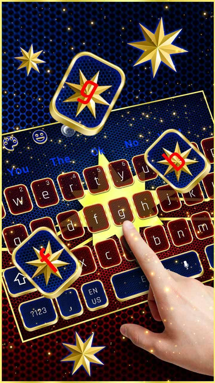 Amazing Superhero Keyboard Theme