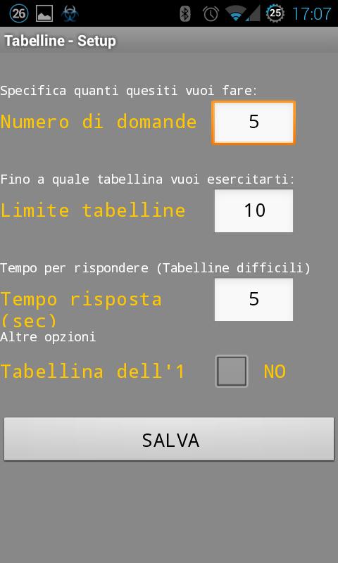 Impara le Tabelline