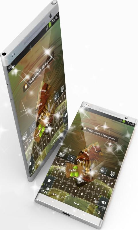 Plants vs Insects GO Keyboard