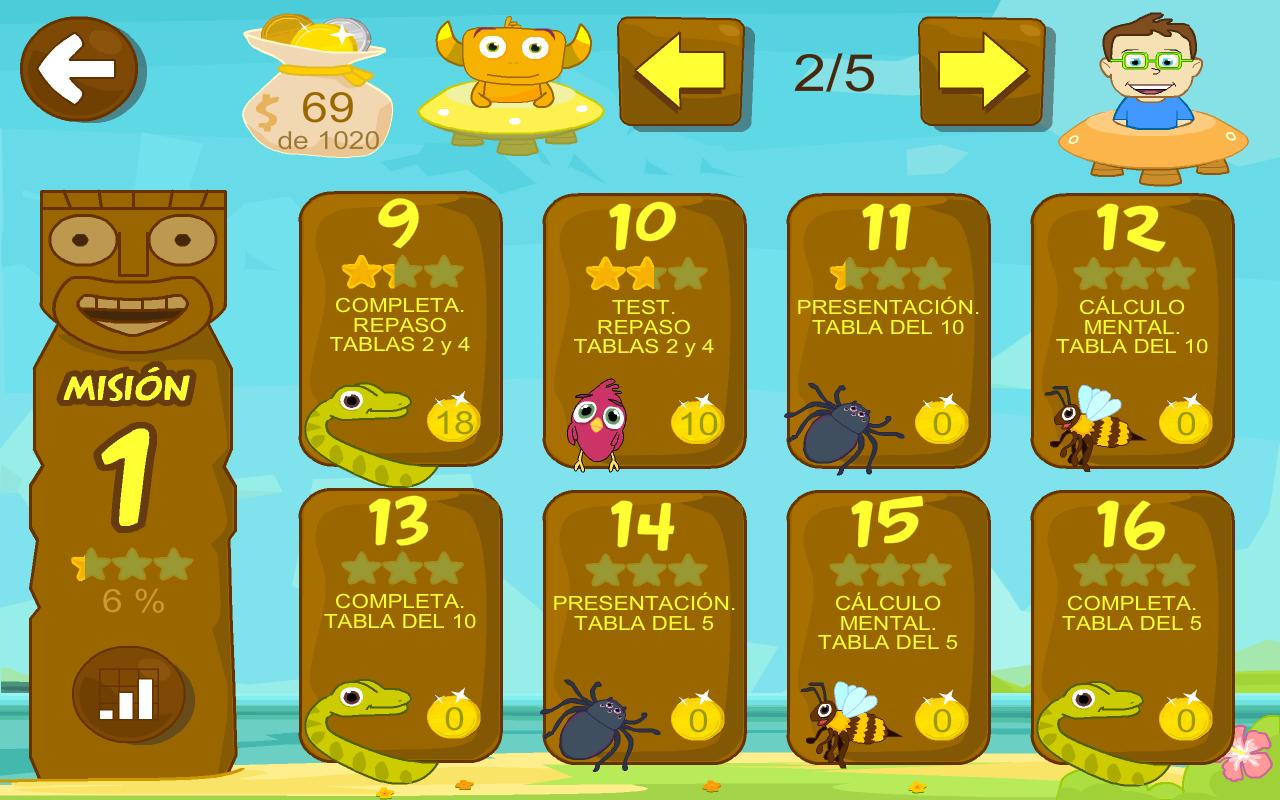 TIKIMATES: multiplica y divide